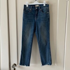 Madewell Petite Stovepipe Jeans in Size 25P